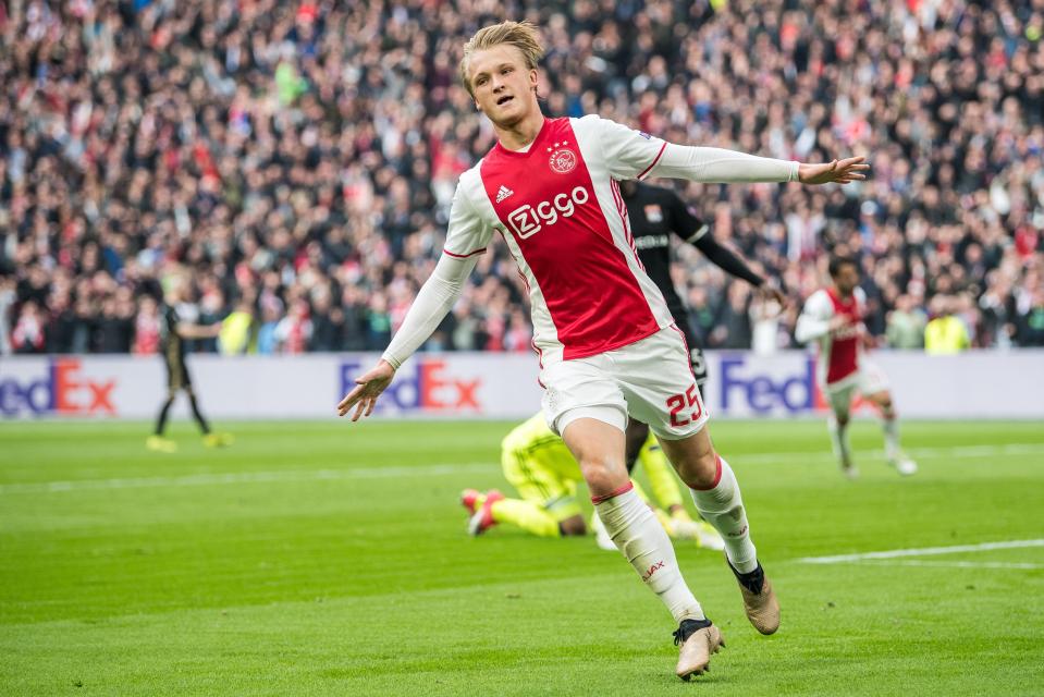  Kasper Dolberg will join Borussia Dortmund in January