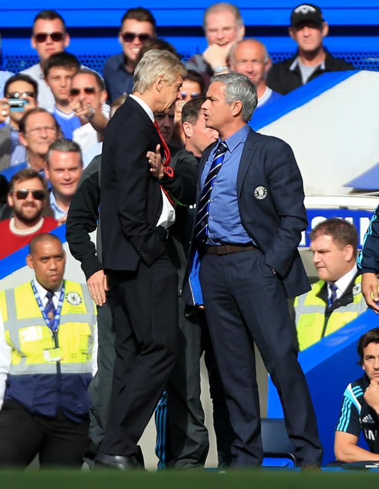  The two Premier League bosses have endured a long-term rivalry on the touchline