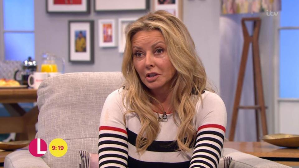  Carol Vorderman said she was left feeling suicidal