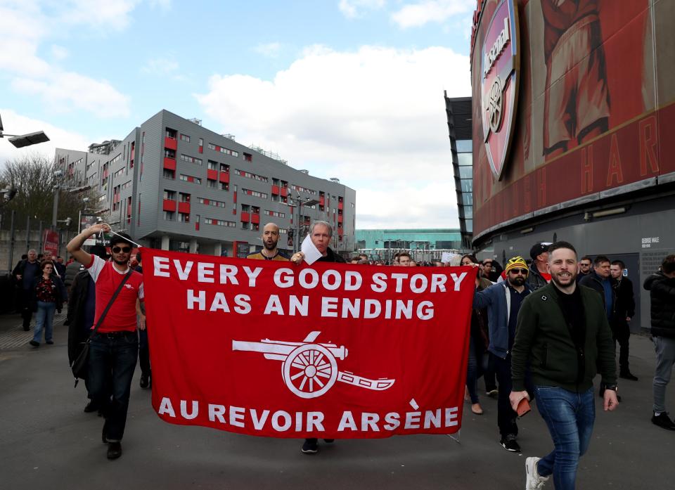  Arsene Wenger has asked fans to get behind their team. He acknowledged that morale was low among both players and fans