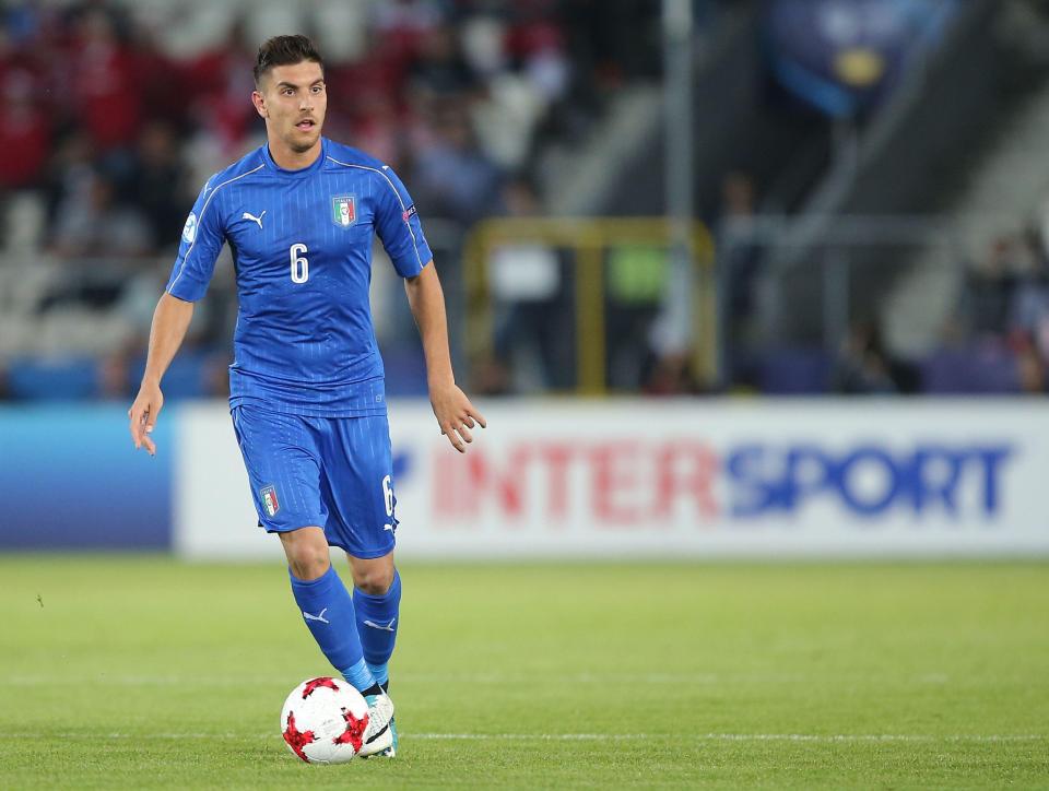  Lorenzo Pellegrini is rated as one of the best young players in Italy