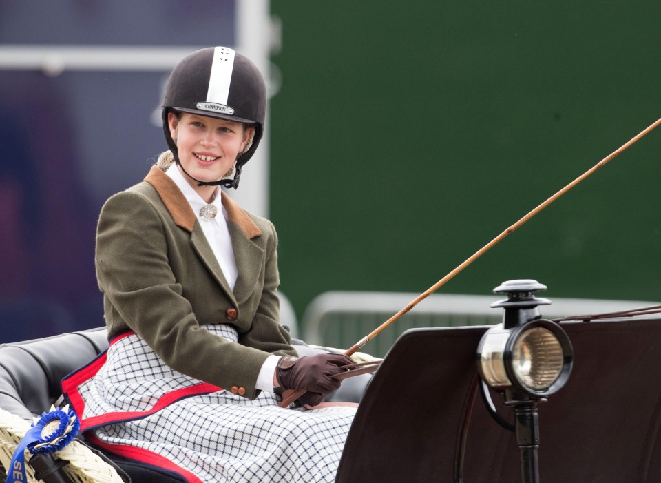 Lady Louise Viscount, 13, is eleventh in line to the throne