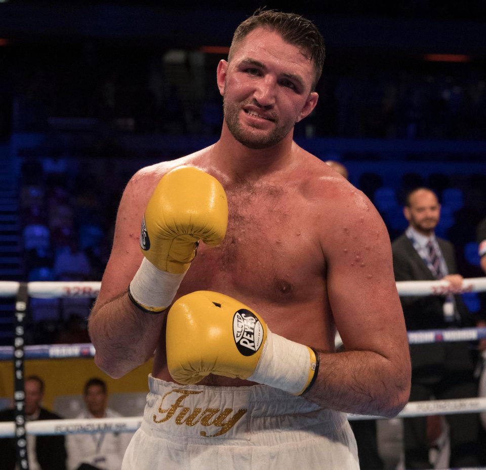  Brit hero Hughie Fury faces Christian Hammer