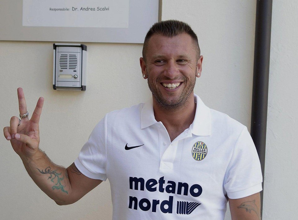 Antonio Cassano has already retired twice this summer, but could still make yet another dramatic U-turn