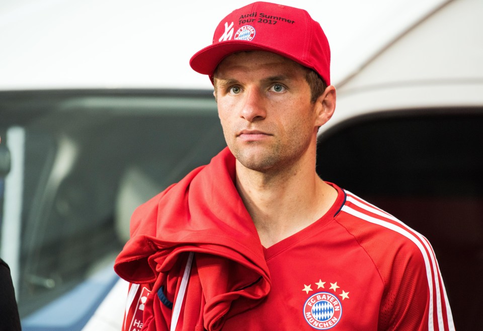 Muller has fallen out of favour at Bayern and is struggling to secure a first-team spot