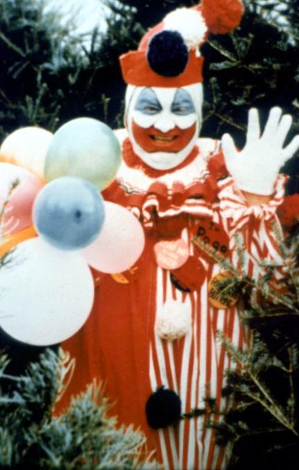  The vile rapist, torturer and murderer dressed up to perform at charity events and parties as 'Pogo the Clown', a character he had created,