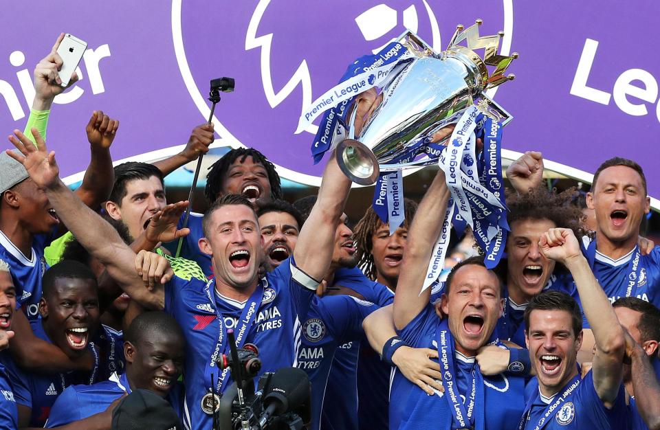  John Terry won the Premier League five times during his time as Chelsea captain