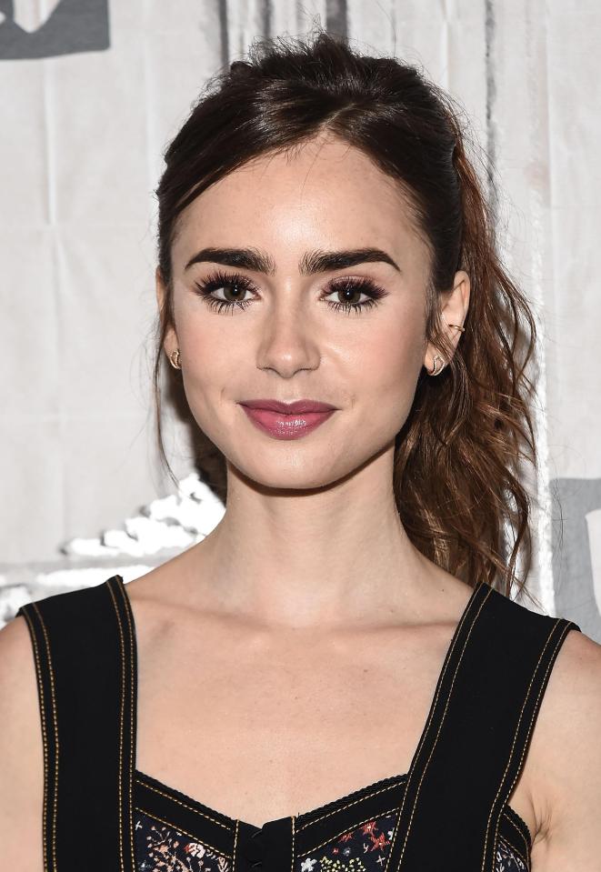  Lily Collins fans believe she is making a move on One Direction's Niall Horan