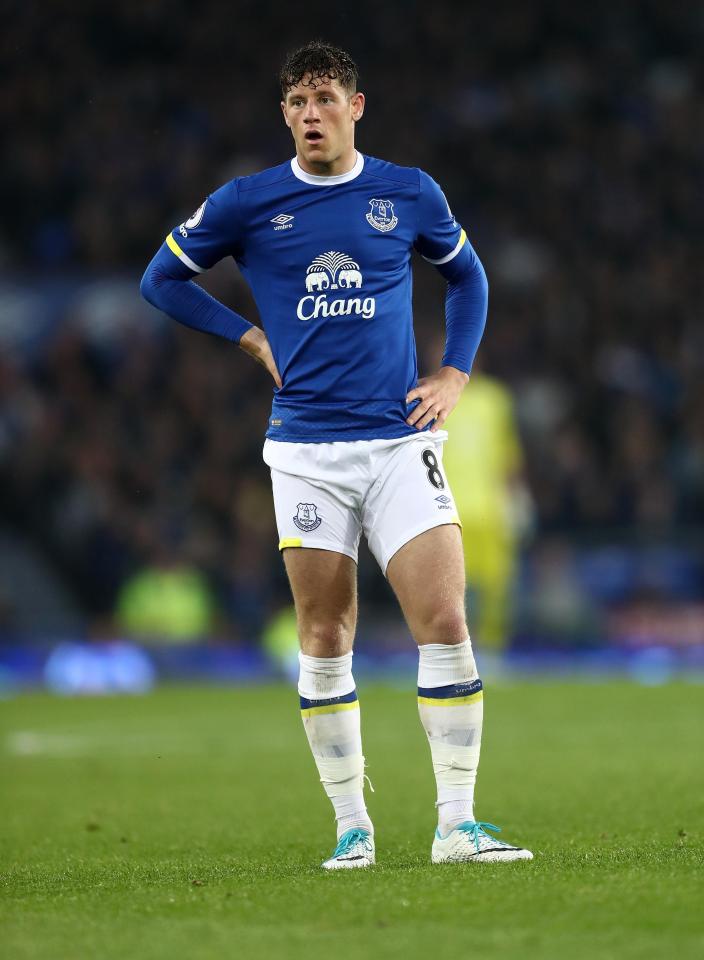  Tottenham may fancy their chances of signing Everton outcast Ross Barkley in January