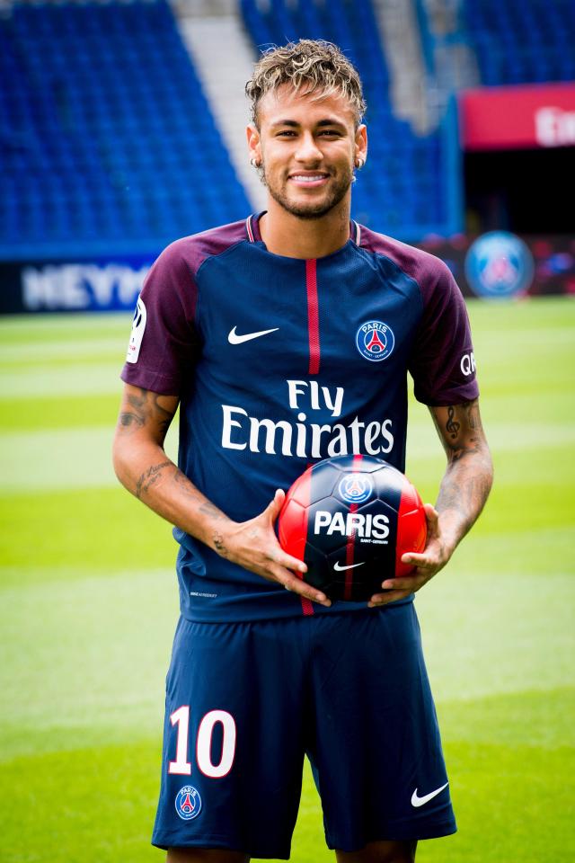  Neymar has money to burn following his £198million world-record move to PSG