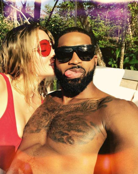  Khloe Kardashian is expecting her first child with boyfriend Tristan Thompson