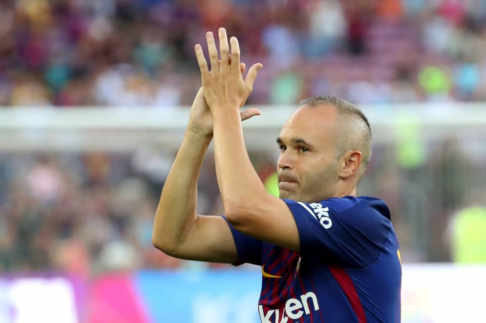  Barcelona legend Andres Iniesta has denied claims he has agreed a new deal at the club