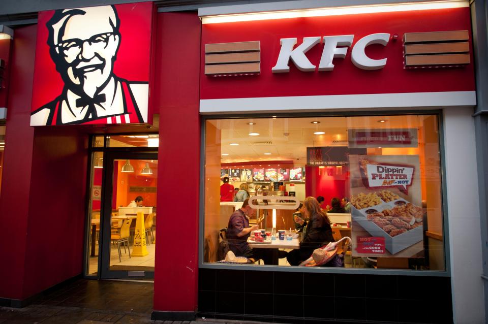  Other popular fast food joints also use red and yellow in their branding