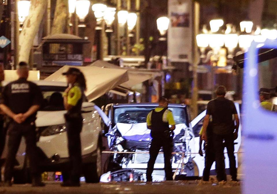  A van tore through Las Ramblas in Barcelona killing more than a dozen in August