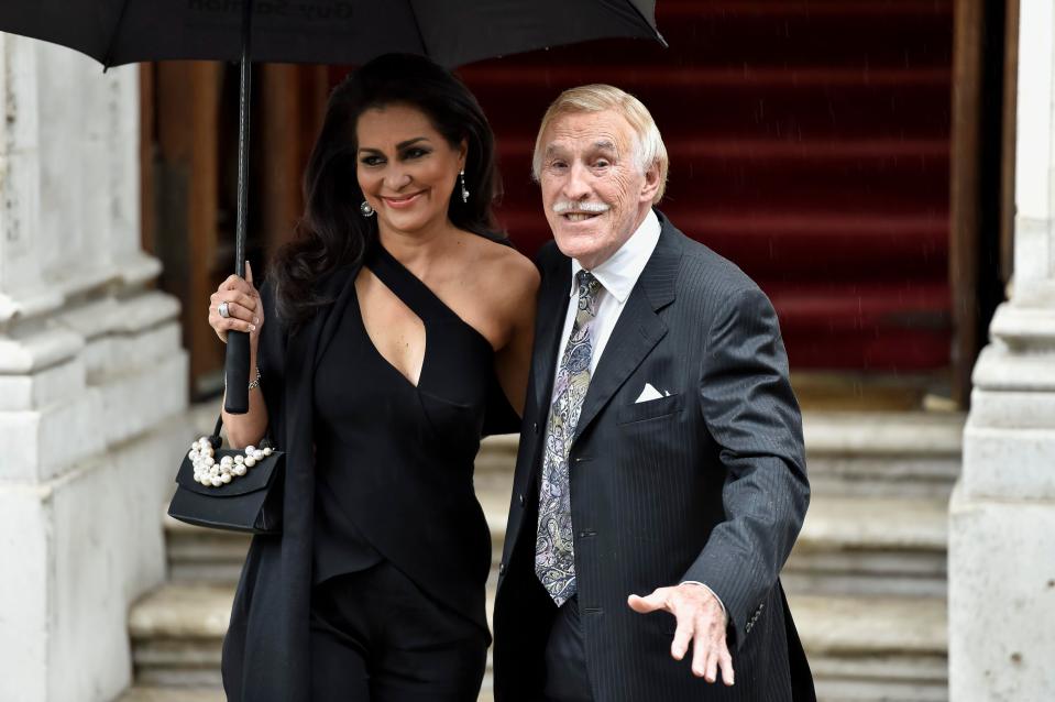  Sir Bruce married Wilnelia Merced in 1983 after they met judging Miss World in the UK