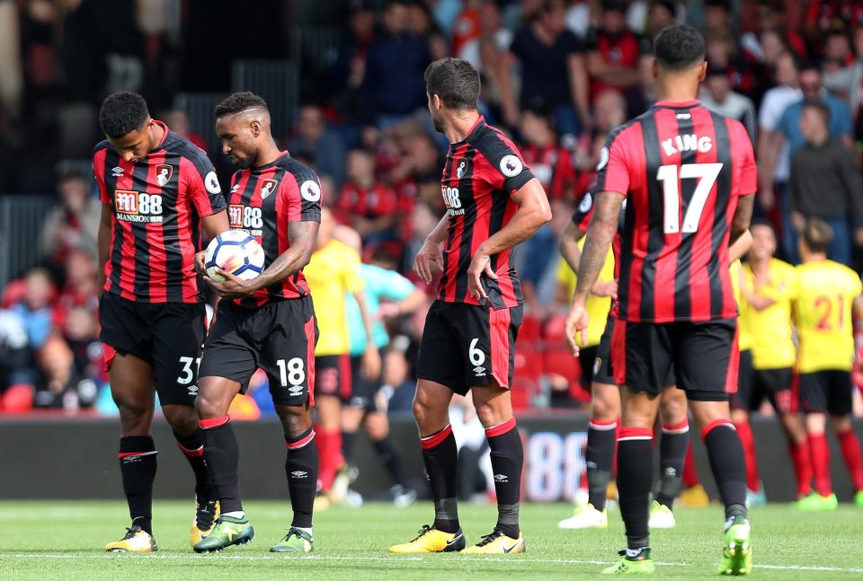  Bournemouth are also point-less in three Premier League matches