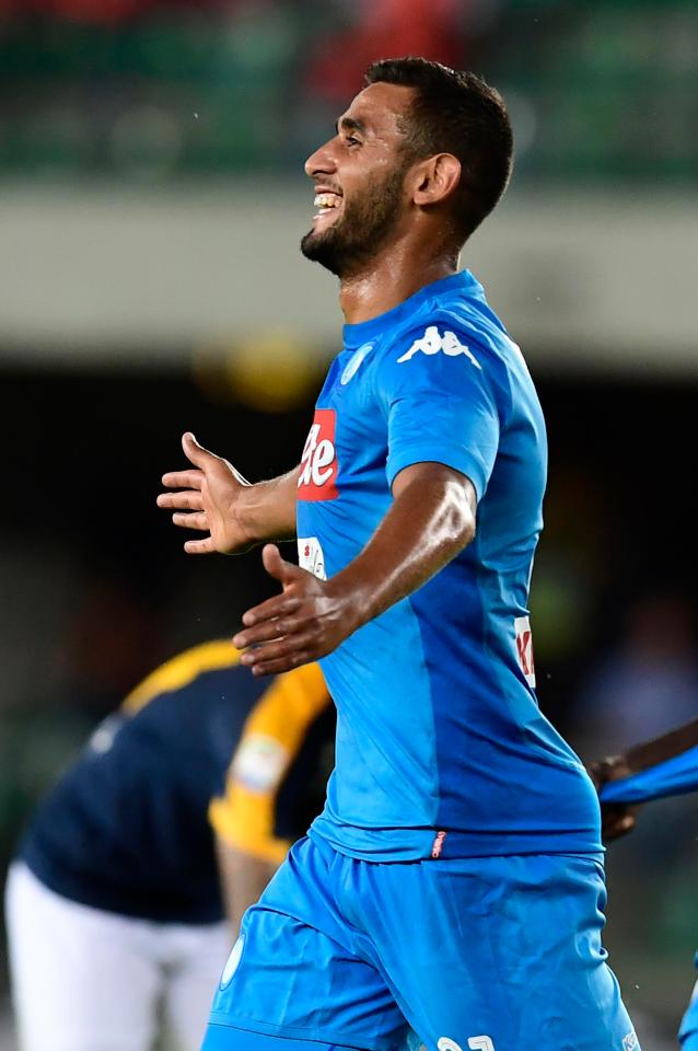  Ghoulam has already scored twice from six Serie A games this term