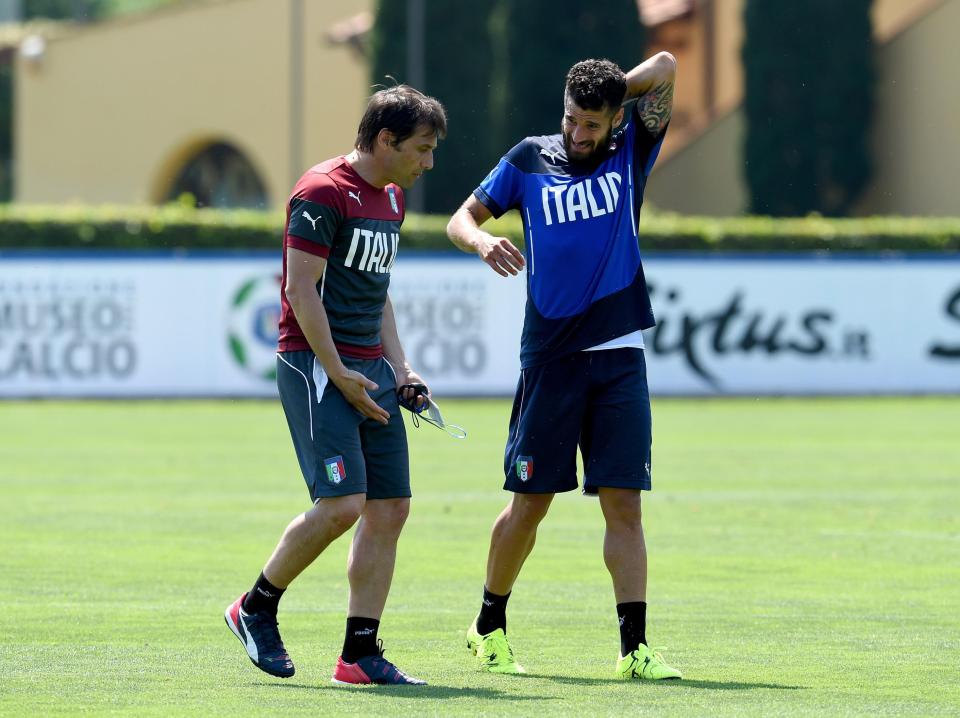  Antonio Conte picked Candreva while in charge of Italian national team