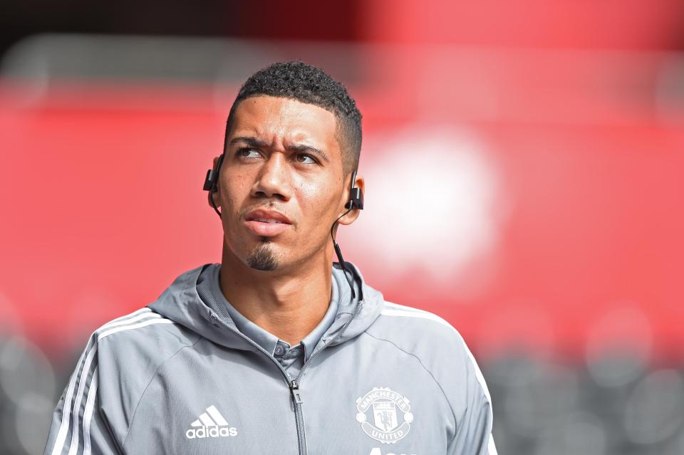  Smalling will also start for United on Tuesday