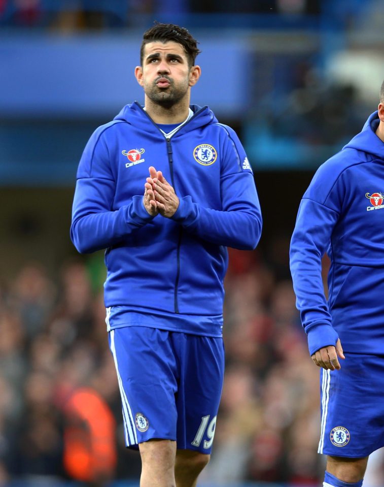  Diego Costa will be hoping to secure his exit from Chelsea as quickly as possible