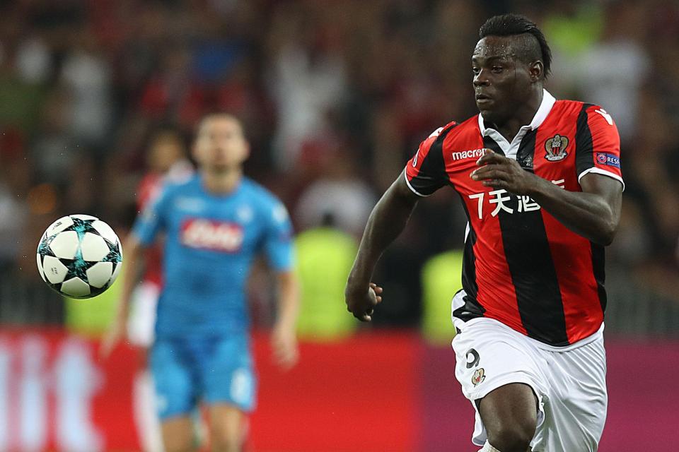  Balotelli has started this season with five goals in six games