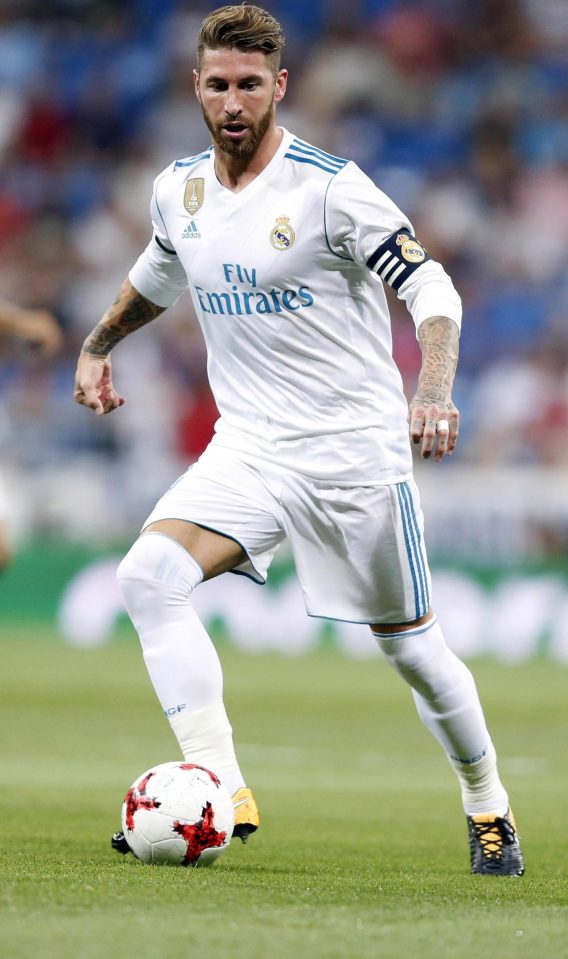  7. Sergio Ramos: Real Madrid