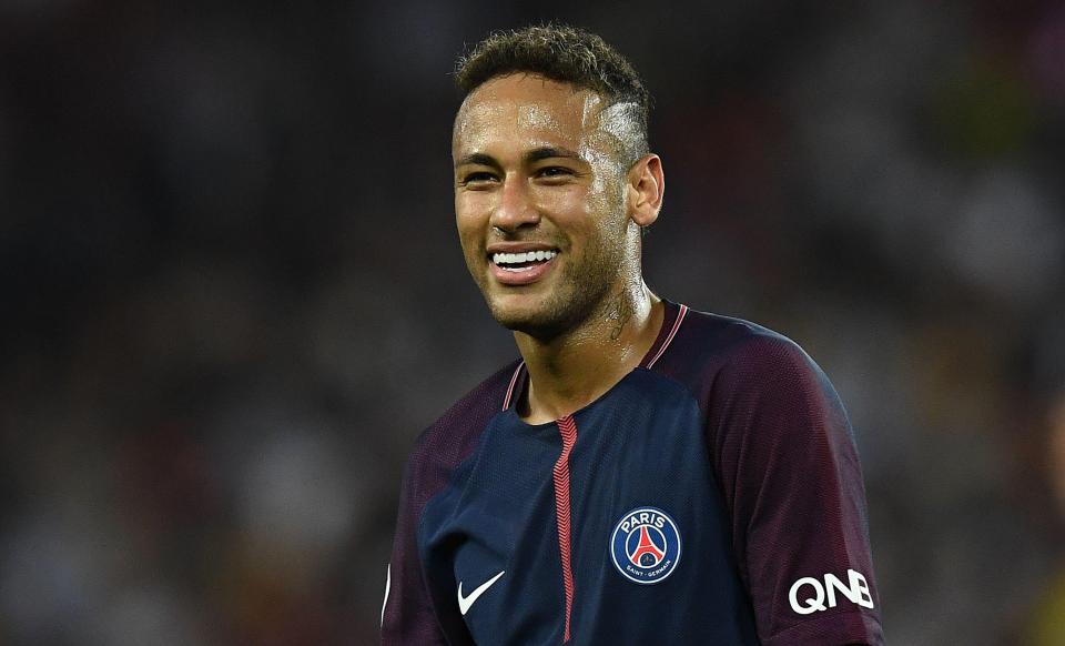  PSG forked out a world-record fee of £198m for Neymar this summer