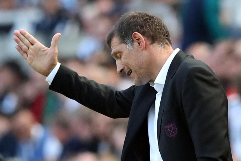  Slaven Bilic is already desperately fighting to keep hold of his job