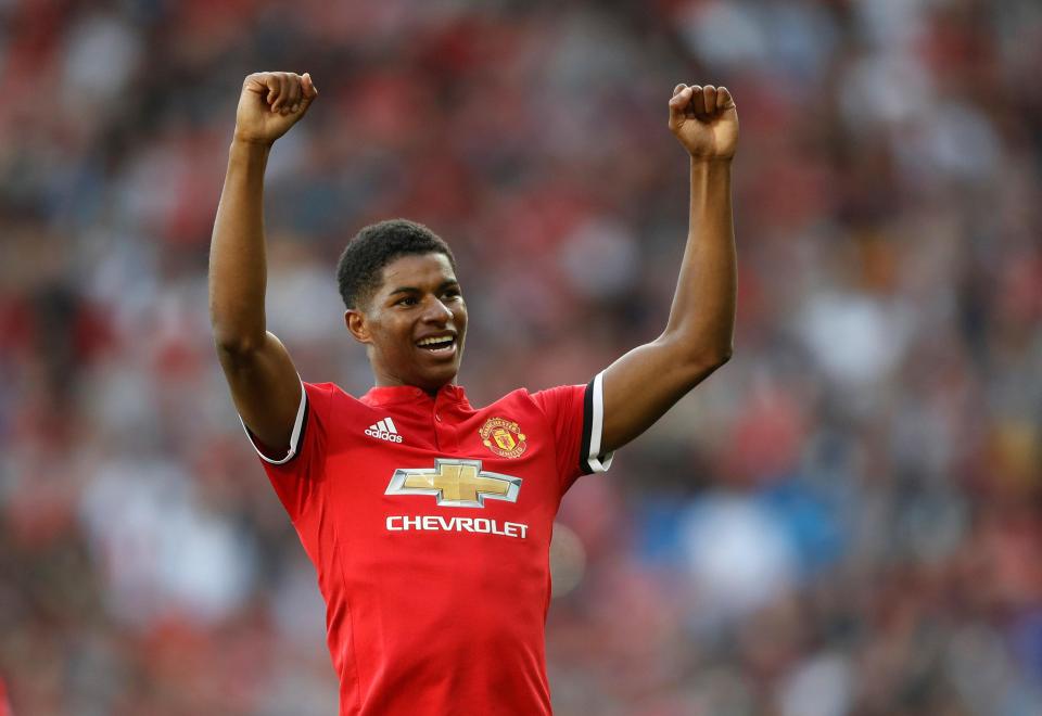  Marcus Rashford has been a key home-grown cog for Man United since his emergence