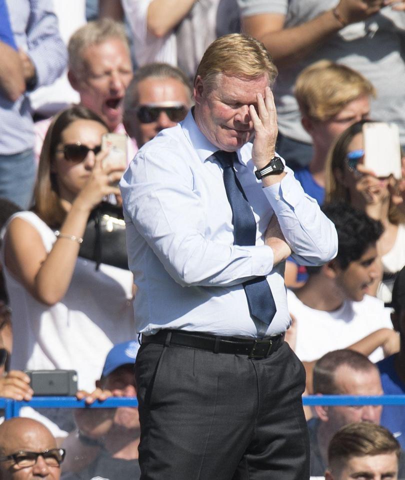  Ronald Koeman will face some tough questions in his pre-match press conference