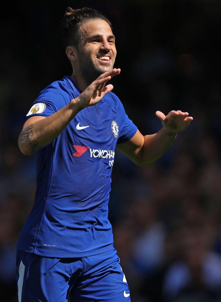  Cesc Fabregas has helped Chelsea bounce back from their opening day defeat