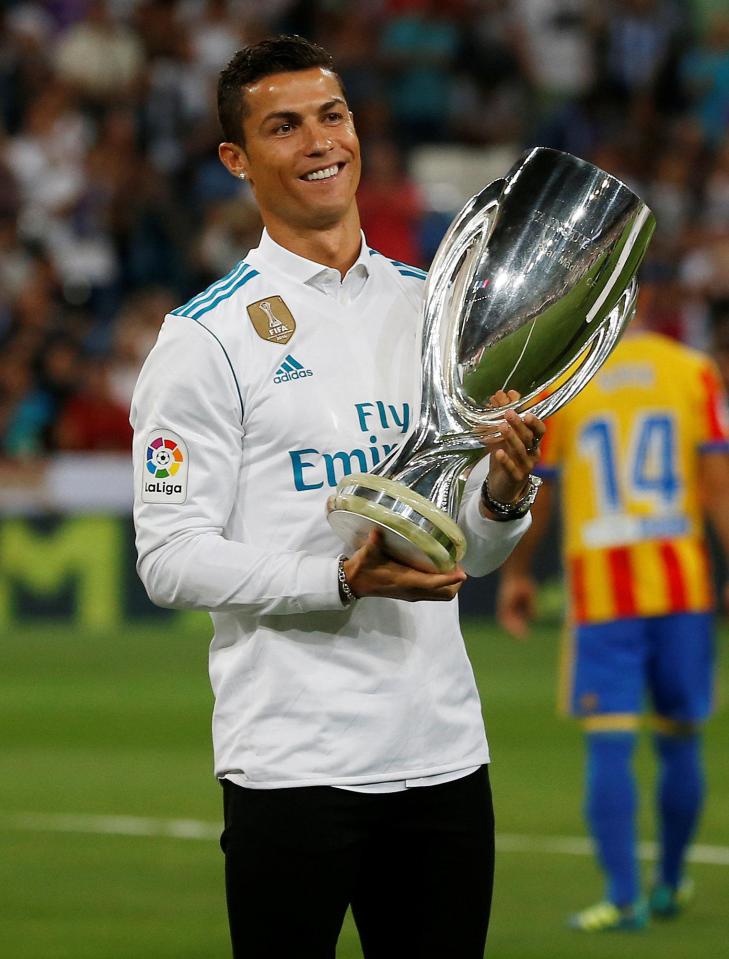  1. Cristiano Ronaldo: Real Madrid