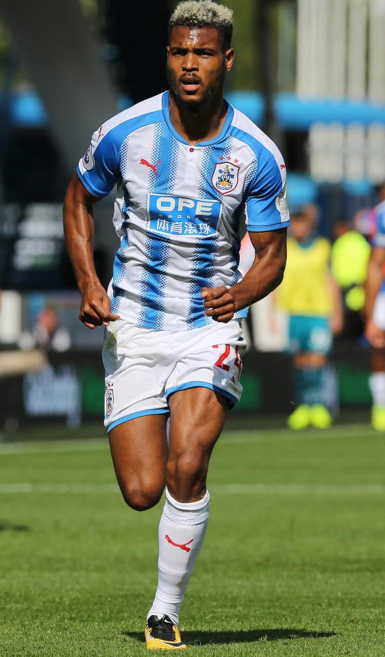  Steve Mounie joined Huddersfield in a record club transfer this summer from Montpellier