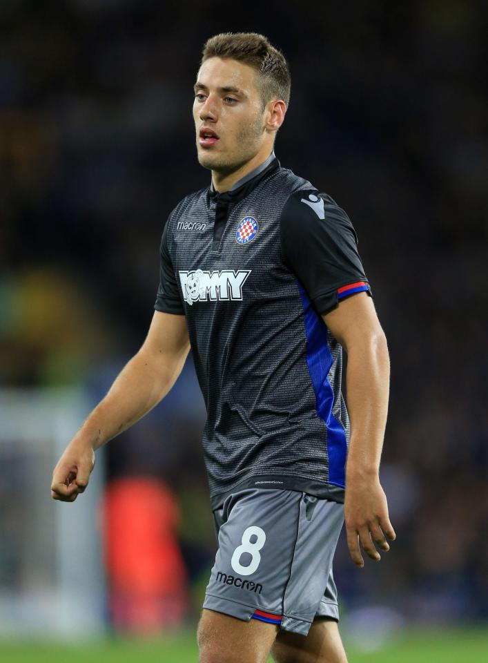  New signing Nikola Vlasic is also in the squad