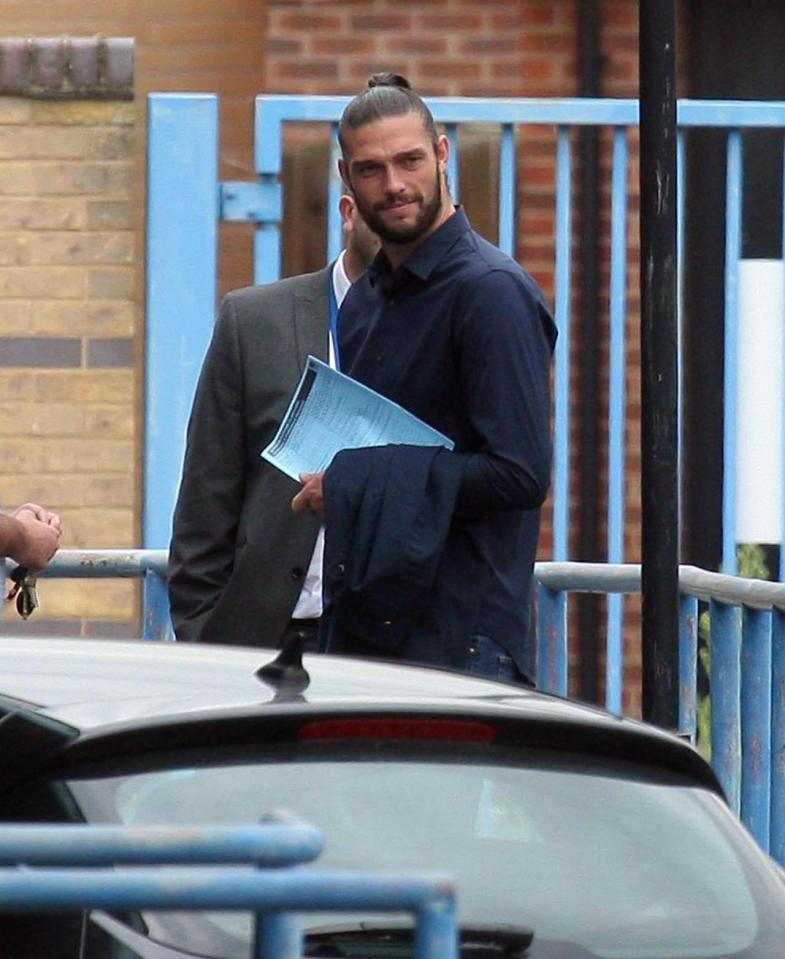  Premier League star Andy Carroll gave evidence in court