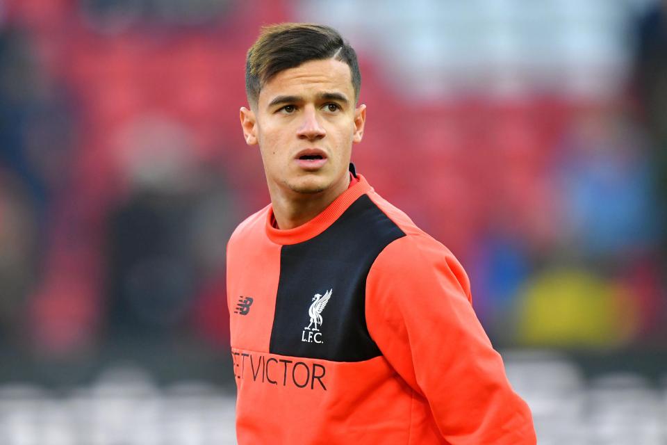  Philippe Coutinho is yet to feature in a competitive match for Liverpool this season