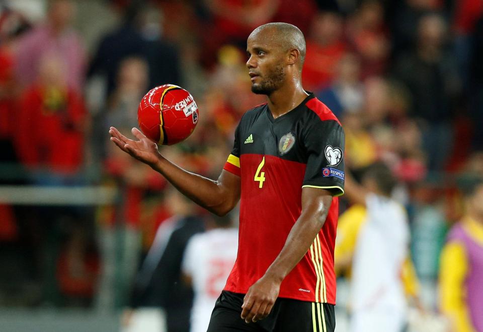  Guardiola does not expect Vincent Kompany to be out for long