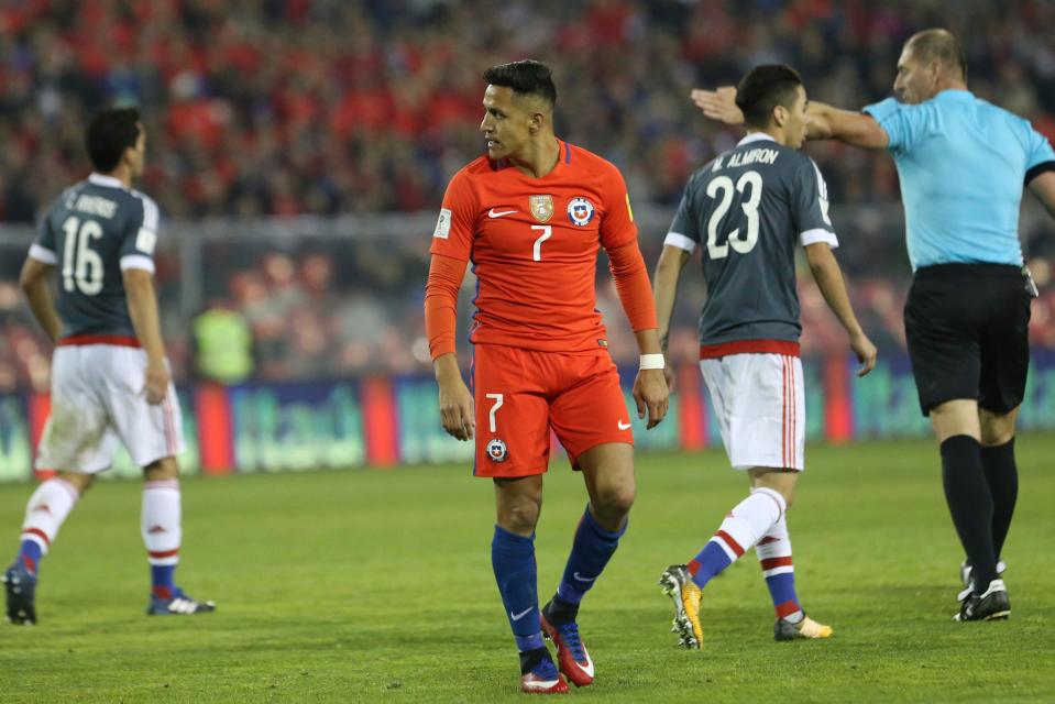  Alexis Sanchez has been labelled as being "fatter than normal" and not match-fit