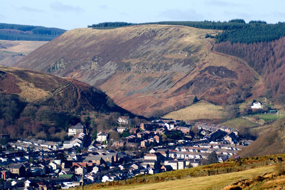 The town of Ferndale in the Welsh valleys is the most affordable place to live based on the Web Blinds study