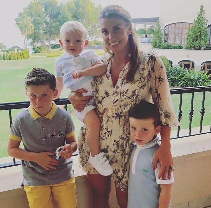  Coleen with her sons