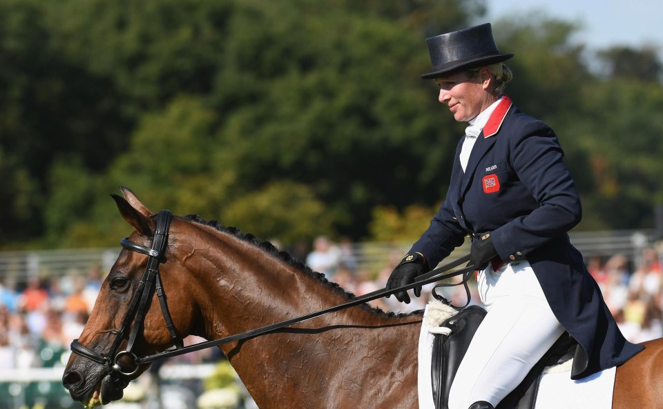 Like her mother, Zara Tindall is a medal-winning equestrian