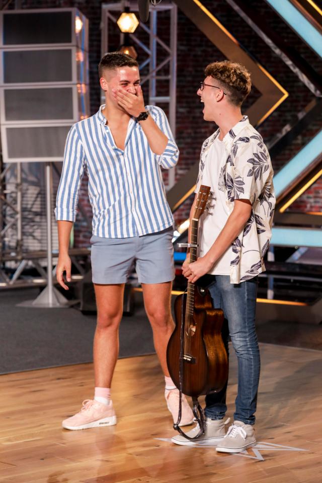  Jack and Joel hoped to wow the X Factor judges