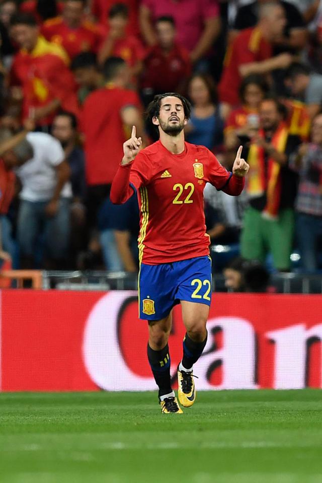  Isco has become a key man for club and country in recent years