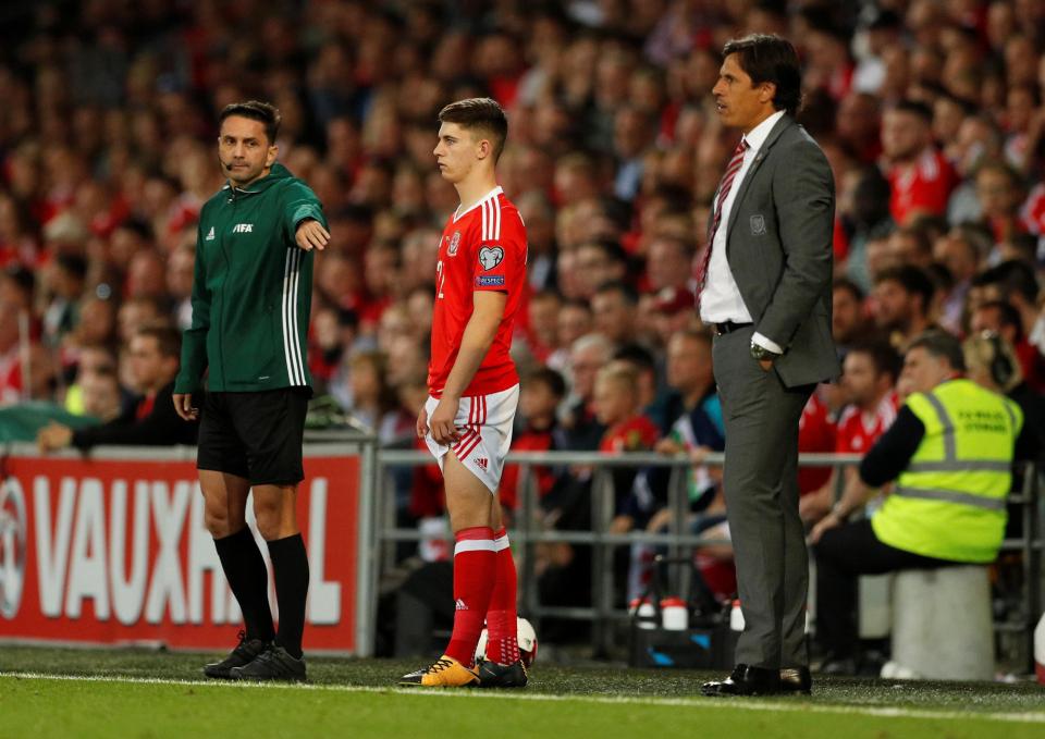  Chris Coleman had only introduced the starlet from the bench four minutes earlier