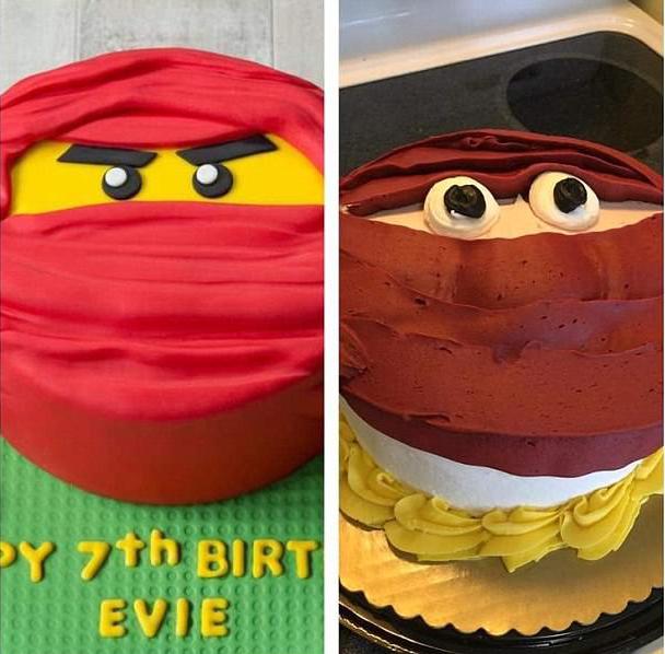  Ninjas are masters of disguise, but this cake isn't even recognisable as a cake!