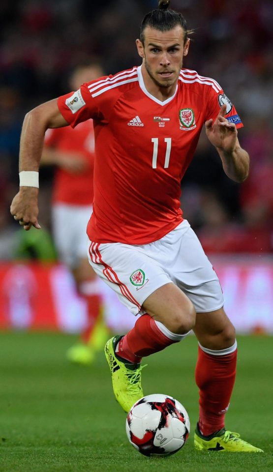  Gareth Bale was for once outshone in a Wales shirt - and by a new kid on the block