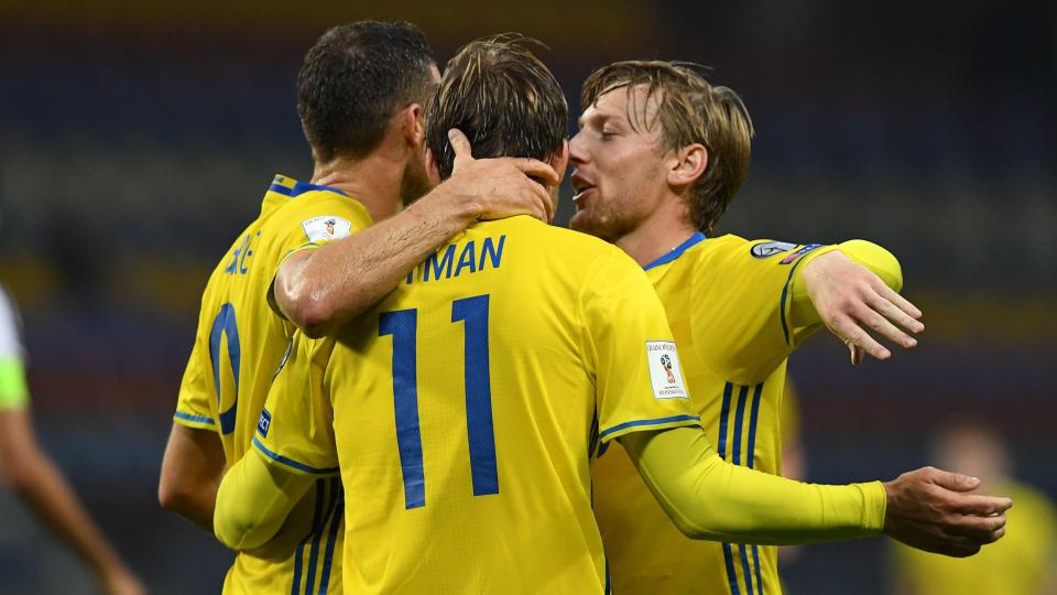  Sweden edge closer to securing their World Cup spot