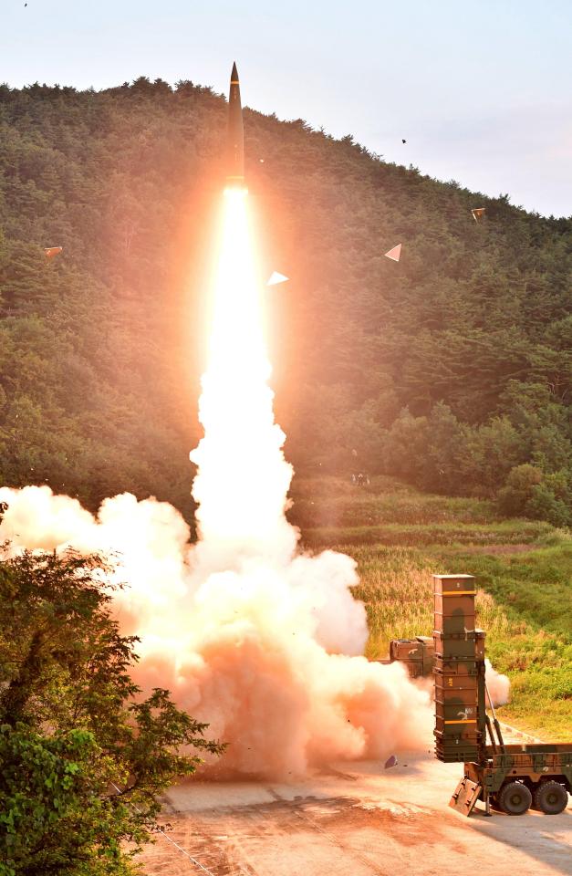  Seoul said it test-fired Hyunmoo surface-to-surface missiles