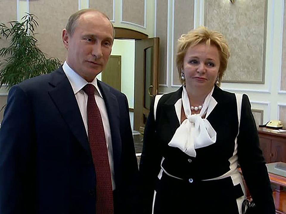  Vladimir Putin with his ex wife Lyudmila who he divorced in 2014