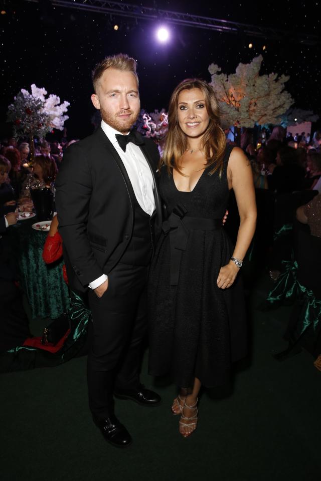  Kym Marsh was also at the bash with her boyfriend Matt Baker